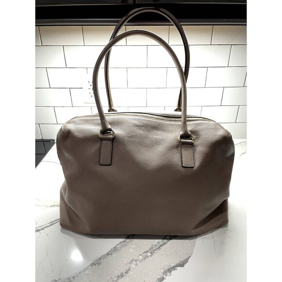 Michael Kors Luggage Hamilton Weekender Duffle, Beige Taupe - Picture 11 of 16